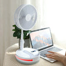 Mini Ventilador Turbo Extend 2.0 – Portátil Retrátil com Bateria USB