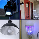 Lâmpada LED Protect V8 2 em 1 – Iluminação e Mata-Mosquito Eletrônico