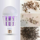 Lâmpada LED Protect V8 2 em 1 – Iluminação e Mata-Mosquito Eletrônico