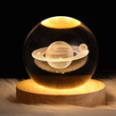 Luminária Espacial 3D LED - Galáxia, Lua e Planetas