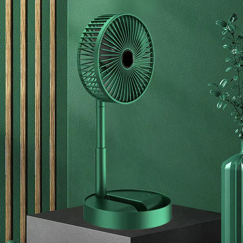 Mini Ventilador Turbo Extend 2.0 – Portátil Retrátil com Bateria USB