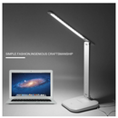 Luminária de Leitura LED Touch Recarregável – 3 Modos, 16 LEDs, Flexível 360°