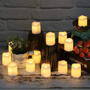 Kit Velas Eletrônicas LED Premium – Decorativas com Bateria Inclusa