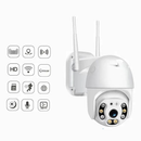 Câmera de Segurança Wi-Fi Externa Dome PTZ HD – Visão Noturna e Sensor de Movimento (Bivolt)