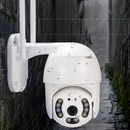 Câmera A8 Externa Ip A Prova D'água - Infravermelho Alarme Wifi Hd Sensor De Movimento Bivolt