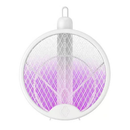 Raquete Elétrica Dobrável 4 em 1 Mata-Mosquitos USB Recarregável Lâmpada Mosquito Com Luz UV Moscas