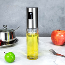 Spray Borrifador de Azeite e Vinagre 100ml – Vidro Recarregável para Cozinha
