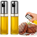 Spray Borrifador de Azeite e Vinagre 100ml – Vidro Recarregável para Cozinha
