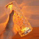 Luminária de Mesa Crystal Diamond LED – 16 Cores, Touch e Controle Remoto