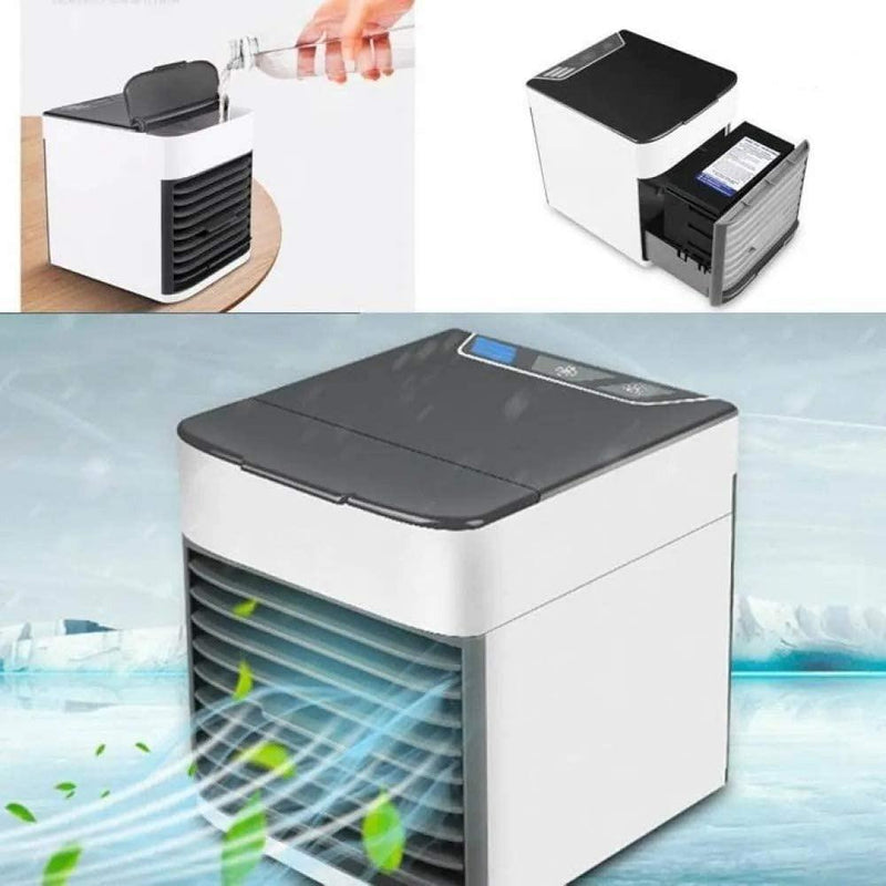 Climatizador SmartFrost 4 em 1 – Mini Ar Condicionado Portátil USB