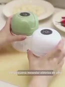 Mini Processador Triturador Sem Fio Elétrico 250ML De Alimentos Para Legumes Alho Gengibre