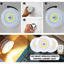 Kit Iluminação Smart LED Touch – Sem Fio, Controle Remoto e Timer