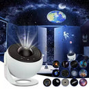 Projetor de Galáxia HD 360° — 12 Cenários Espaciais com Rotação