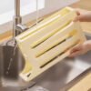 1/2 Peça Porta Ovos Deslizante Organizador Para Geladeira De 4 Camadas Automática Rolantes