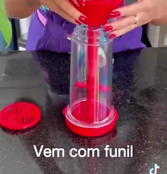 Tapioqueira Peneira Polvilhador - Armazena Tapioca Beiju Tapioca Farinha Cozinha Utensilio