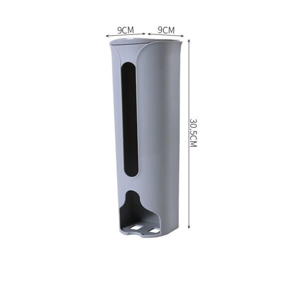 Suporte Multiuso para Sacola de Lixo – Organização Prática para Cozinha e Banheiro!