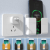 Suporte De Carregamento De Telefone De Parede Não Perfurado Para Banheiro E kit chen Minimalista , rack De Armazenamento